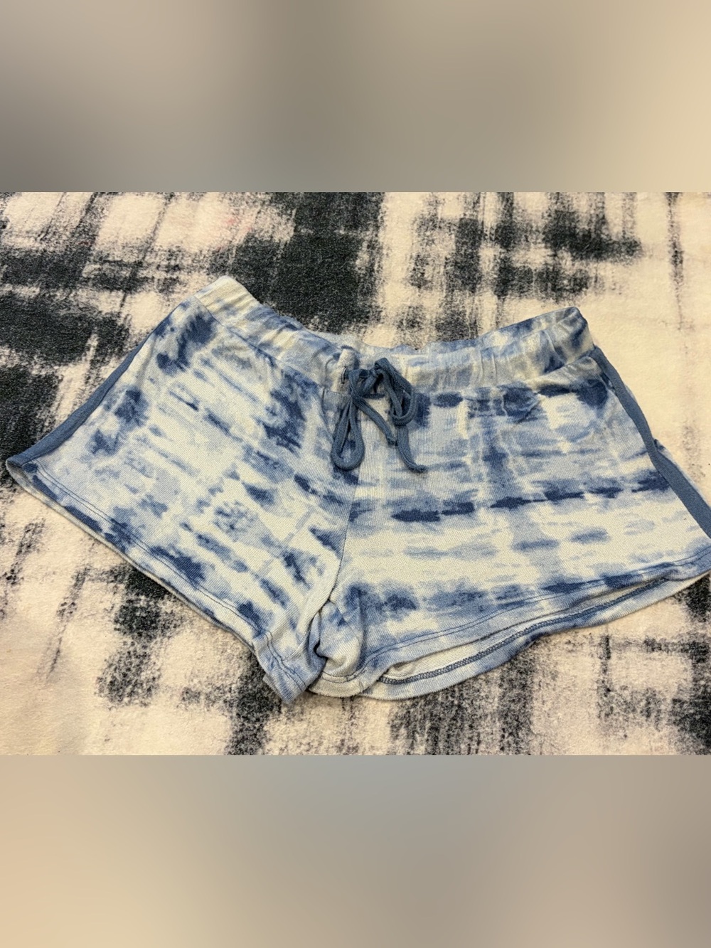 Lucky Brand Blue Tye Dye Lounge Sleep Shorts